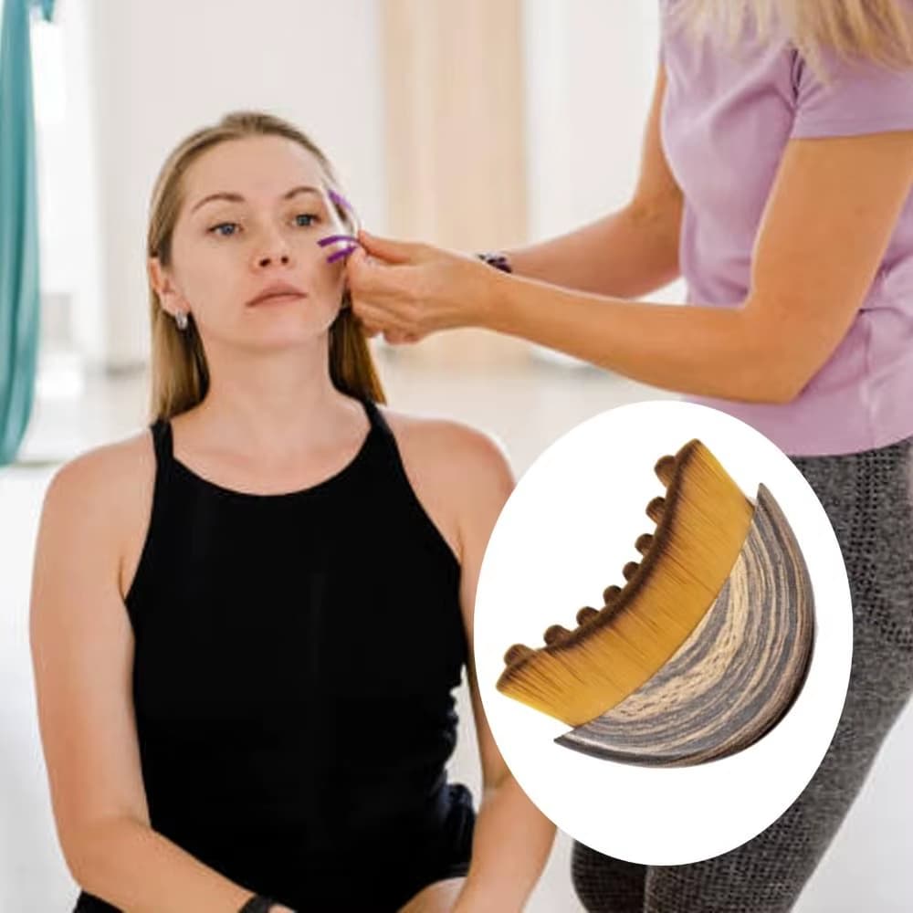 Szczotka do masarzu limfatycznego twarzy