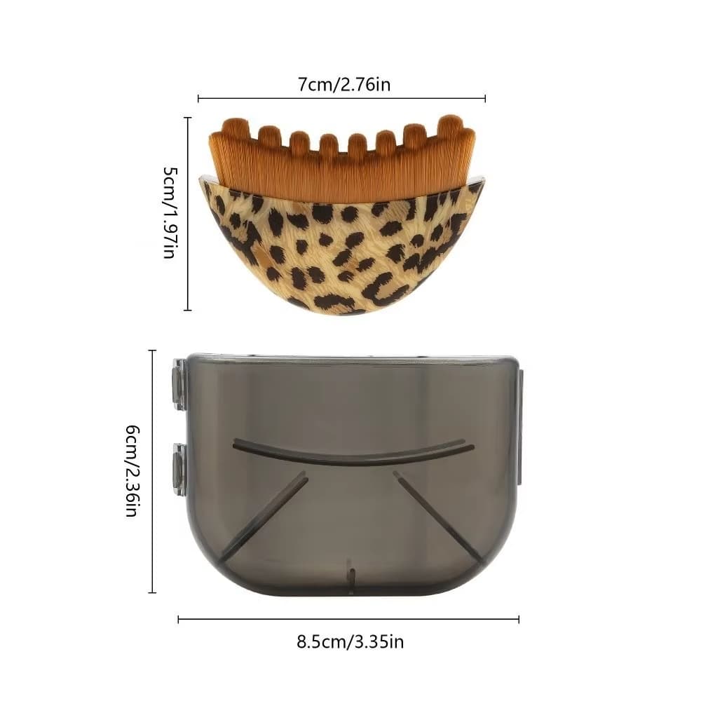 Szczotka do masarzu limfatycznego twarzy